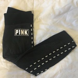 VS PINK Crop Leggings